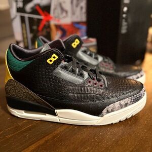 DeadStock Limited Nike Air Jordan 3 Retro SE "Animal Instinct 2.0" Sneakers - 9M